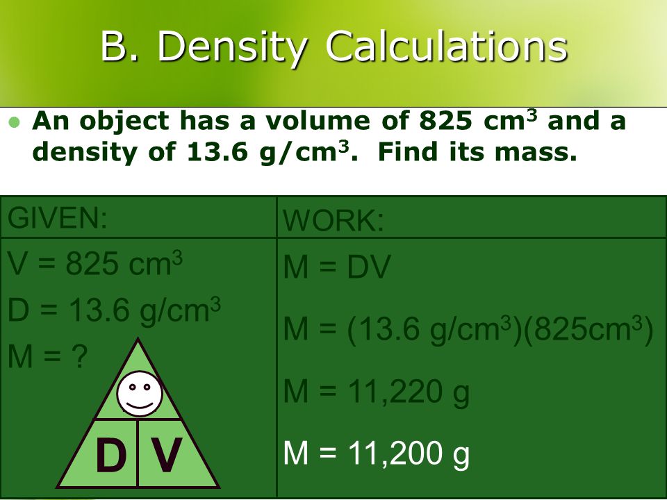 B. Density Calculations