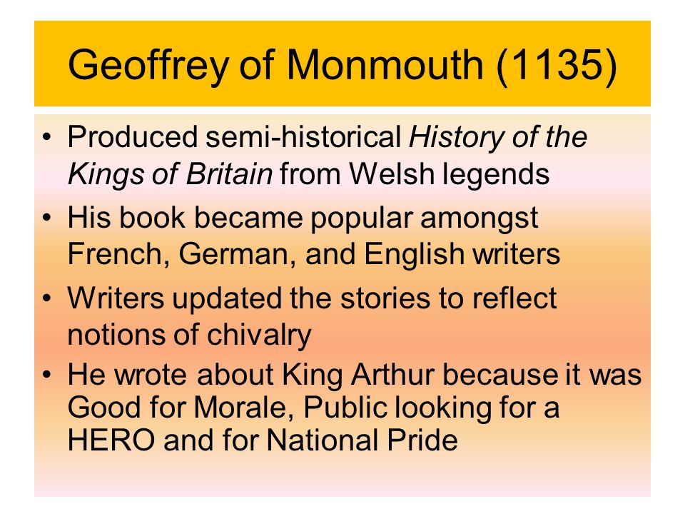Geoffrey of Monmouth (1135)
