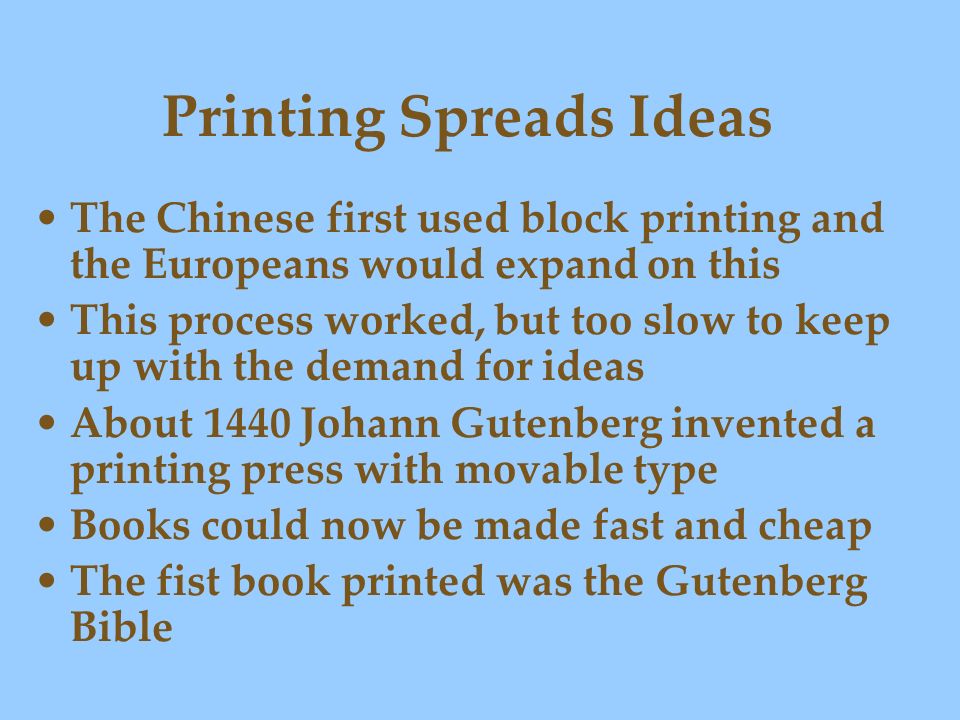 Printing Spreads Ideas