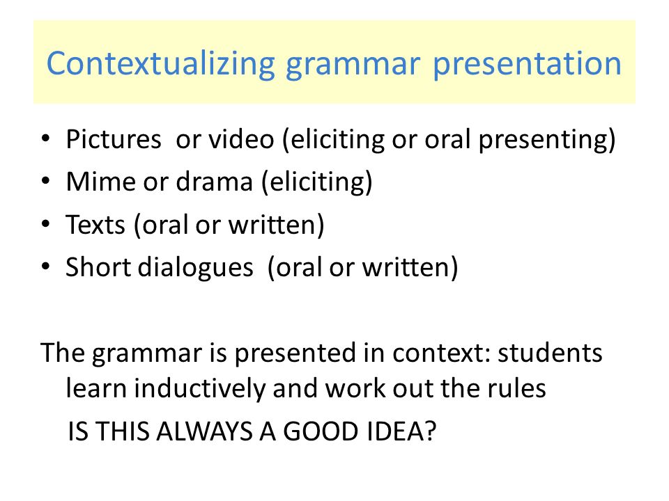 Grammar Presentation & Practice - Ppt Video Online Download