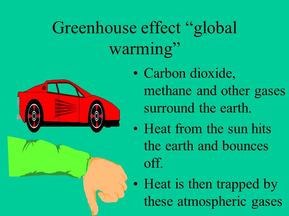 Greenhouse effect global warming