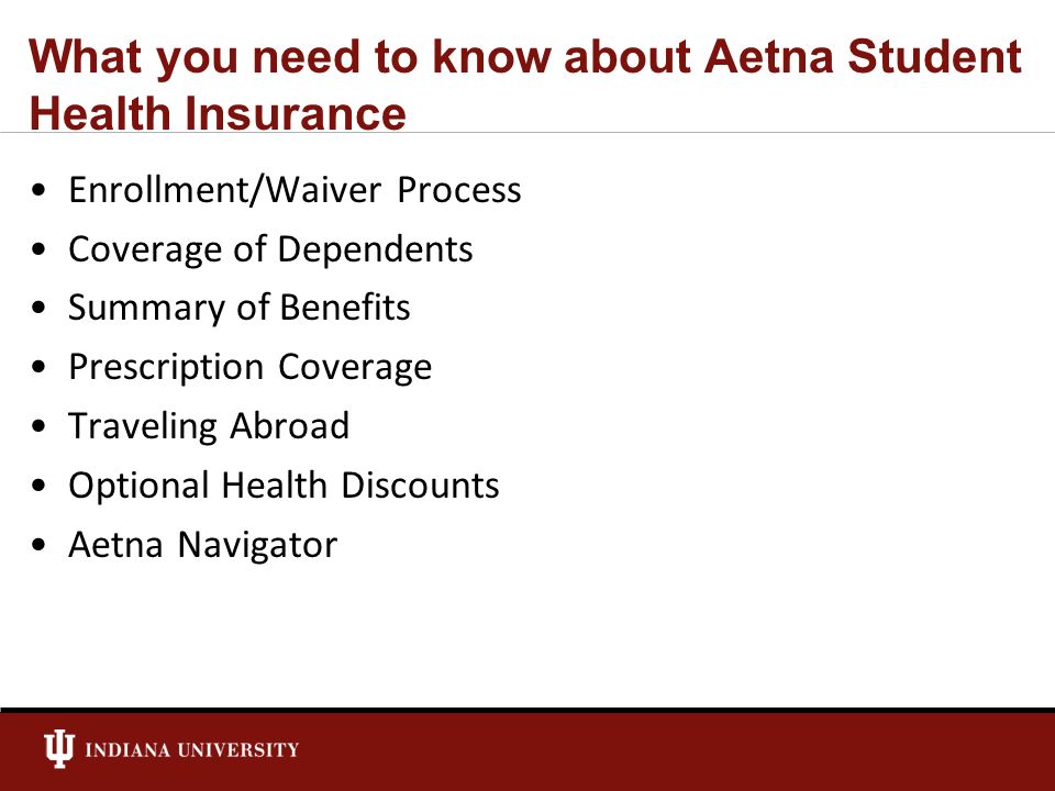 What you need to know about Aetna Student Health Insurance