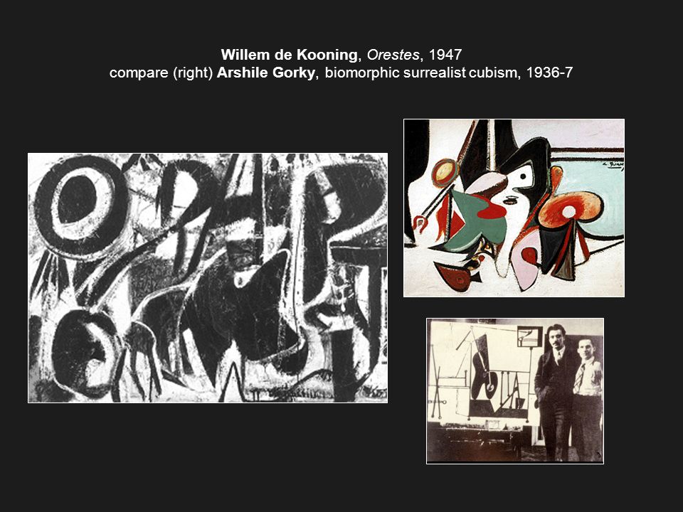 American Abstract Expressionism Two Modes Gestural Abstraction