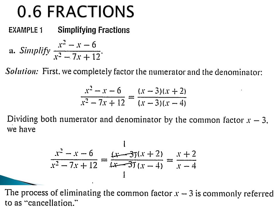 0.6 FRACTIONS