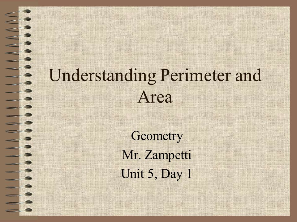 Understanding Perimeter and Area