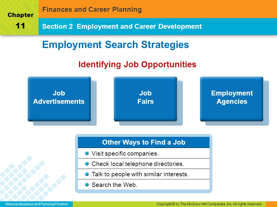 Employment Search Strategies