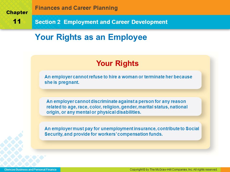 Your Rights as an Employee