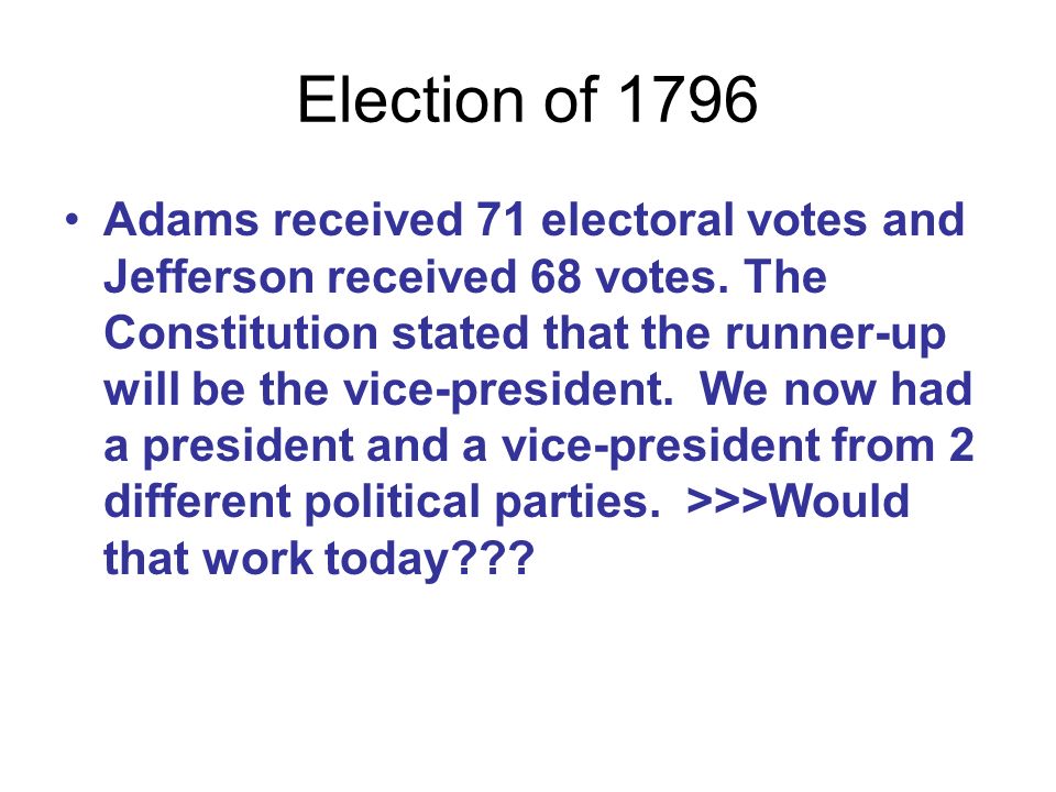 Election of 1796