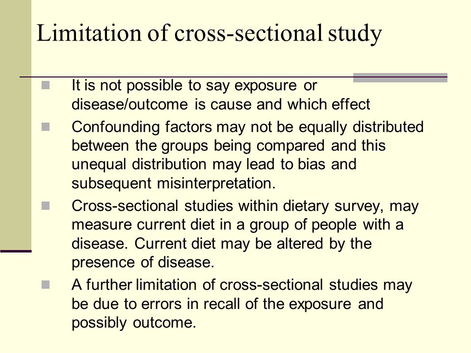 Cross-sectional study - ppt video online download