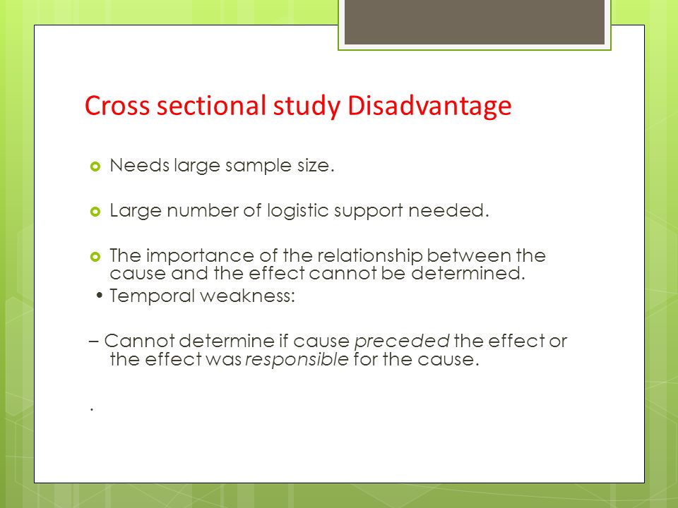 Cross Sectional Study Ppt Video Online Download