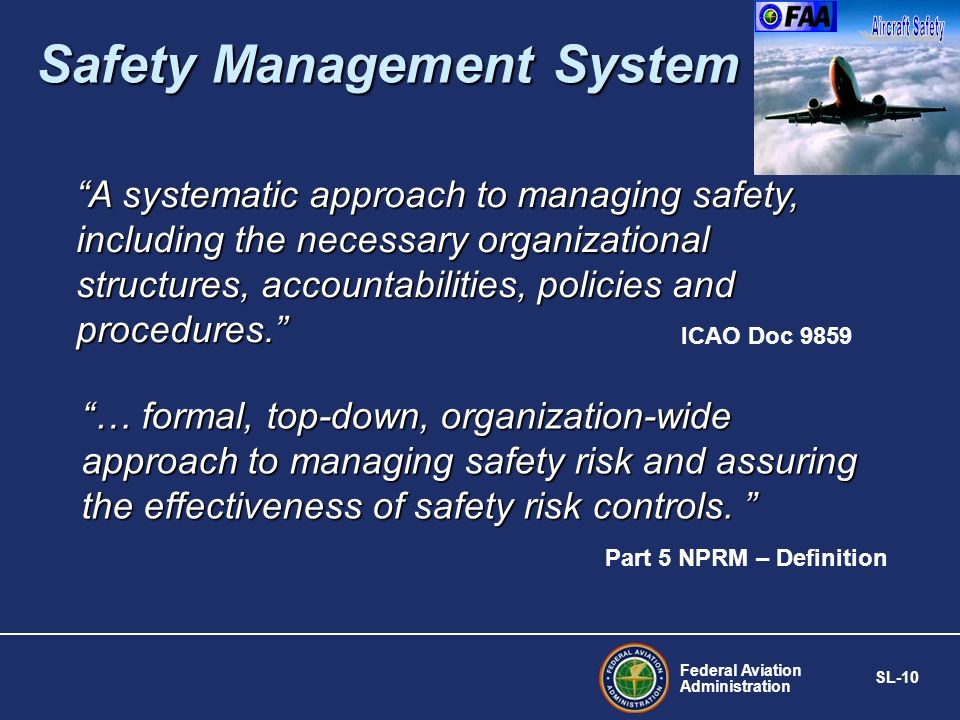 Safety Management Systems for Design and Manufacturing Organizations - ppt  video online download