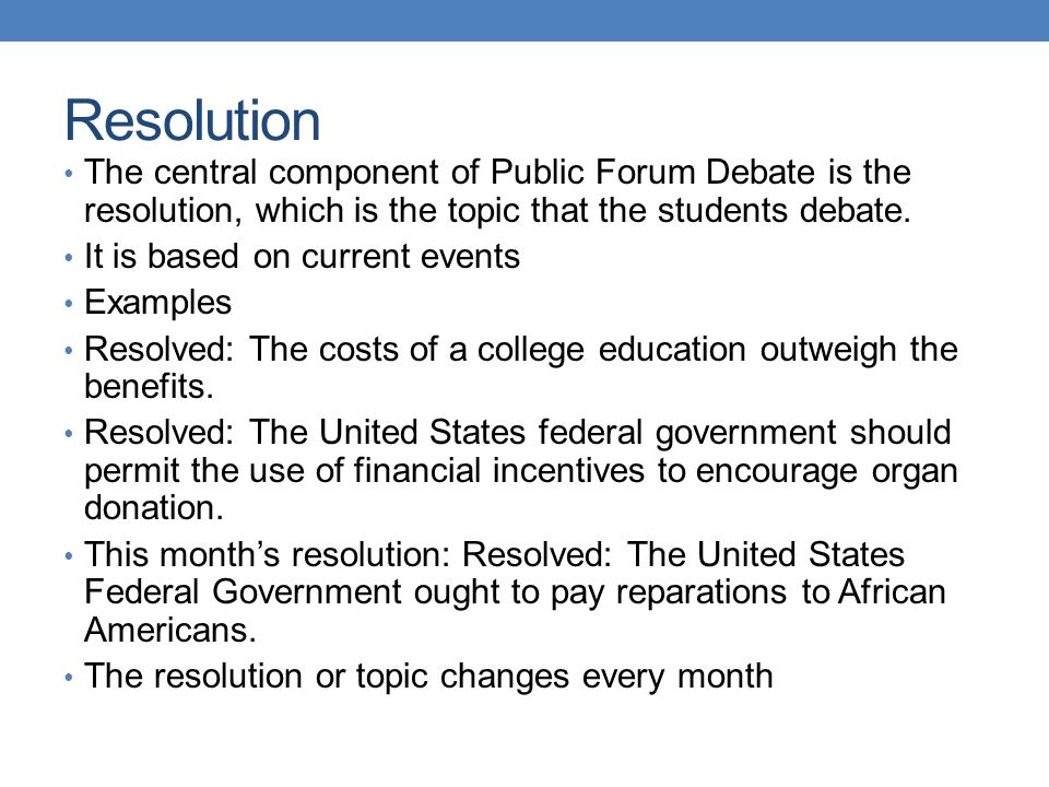 Public Forum Debate Partner Debate Ppt Download