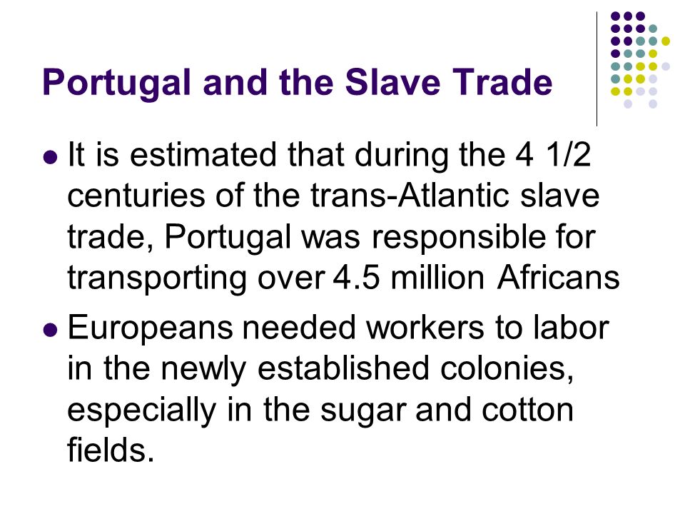 Portugal and the Slave Trade