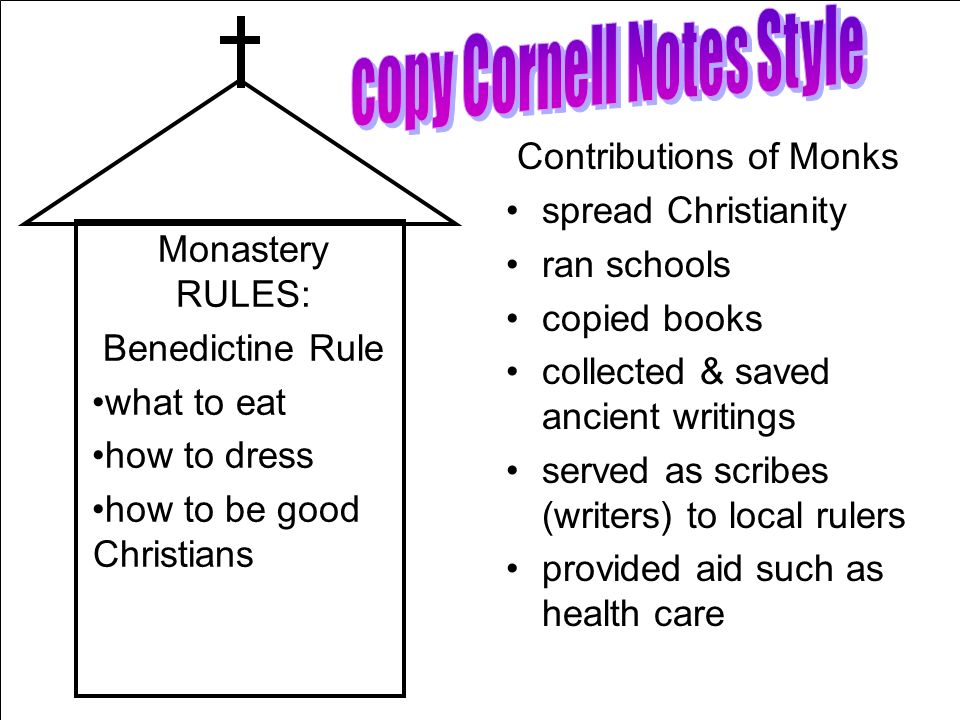 copy Cornell Notes Style