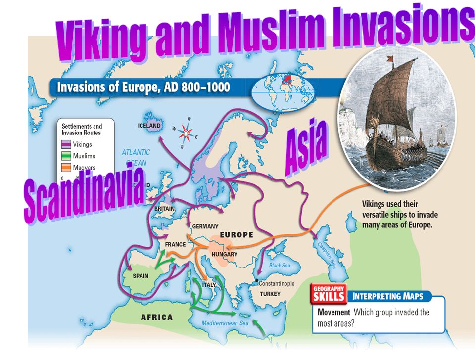 Viking and Muslim Invasions