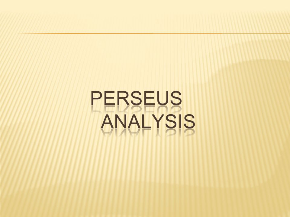 perseus analysis