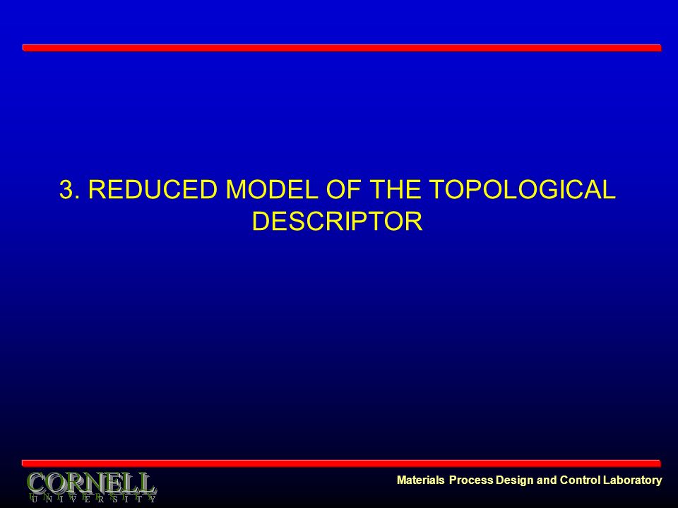 3. REDUCED MODEL OF THE TOPOLOGICAL DESCRIPTOR