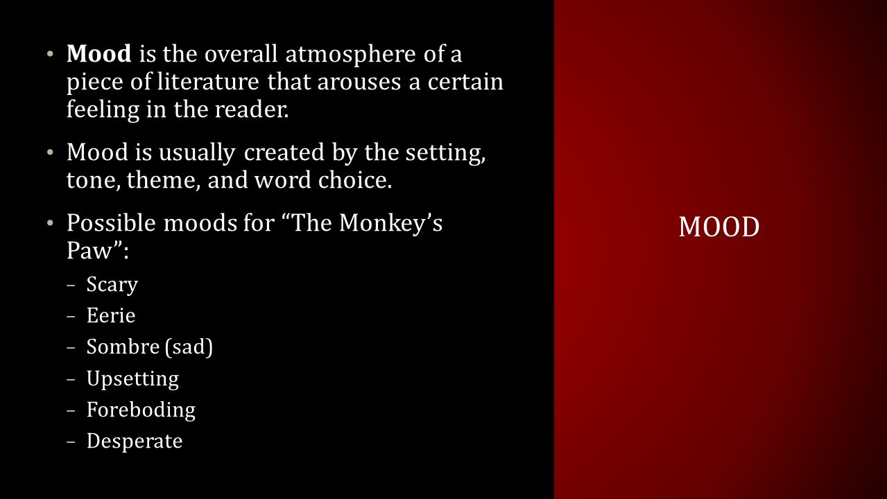 The Monkey's Paw Play by Louis N. Parker. - ppt download