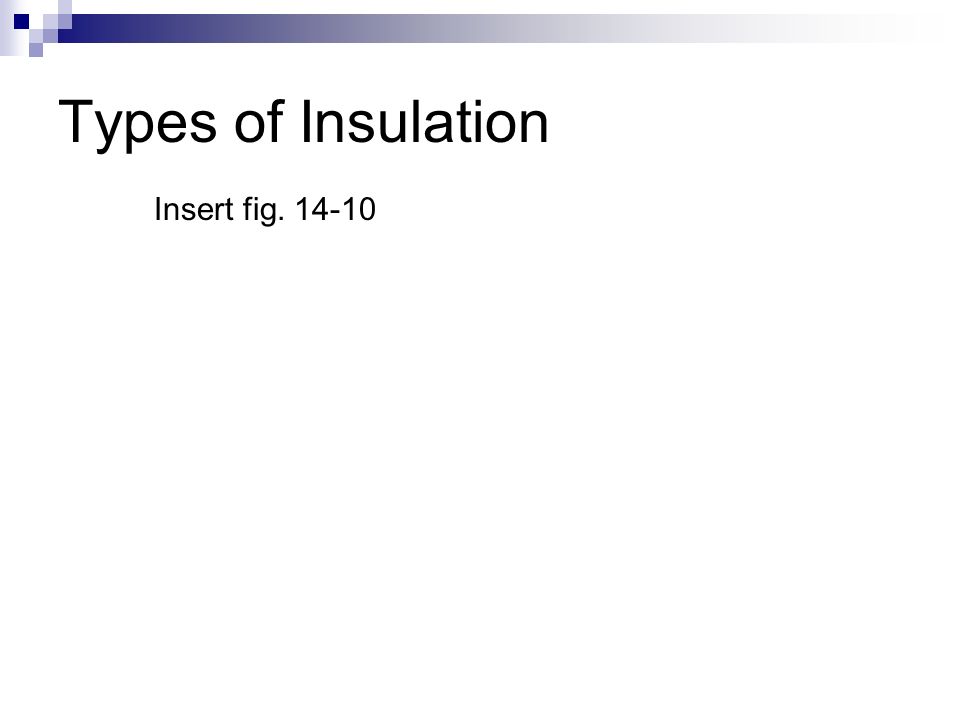 Types of Insulation Insert fig