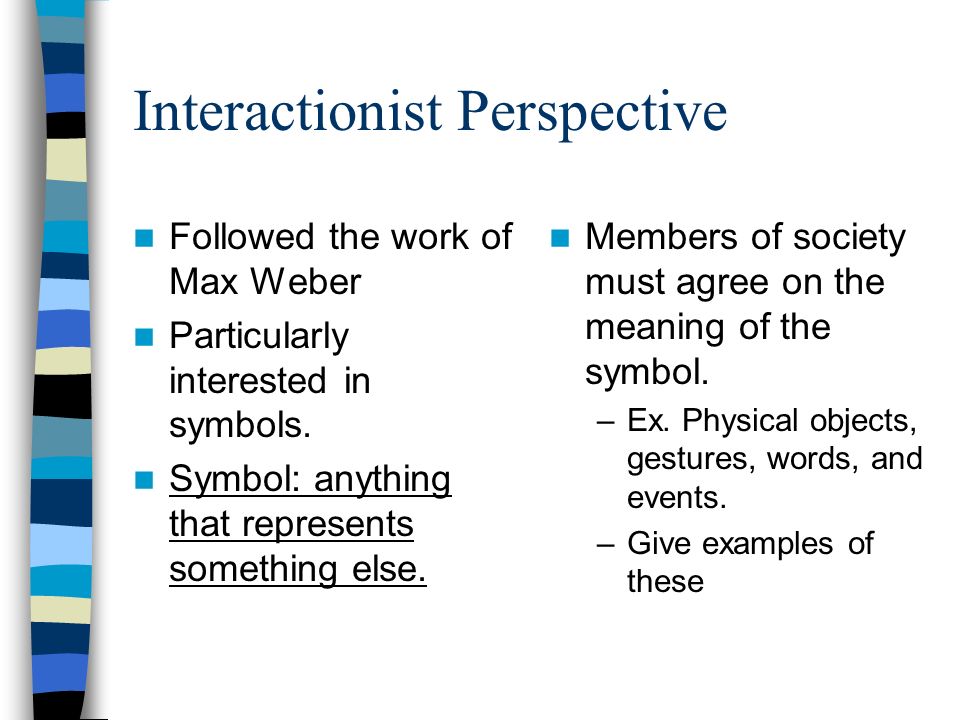 Interactionist Perspective