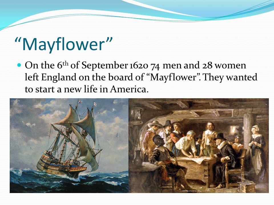 Mayflower. 