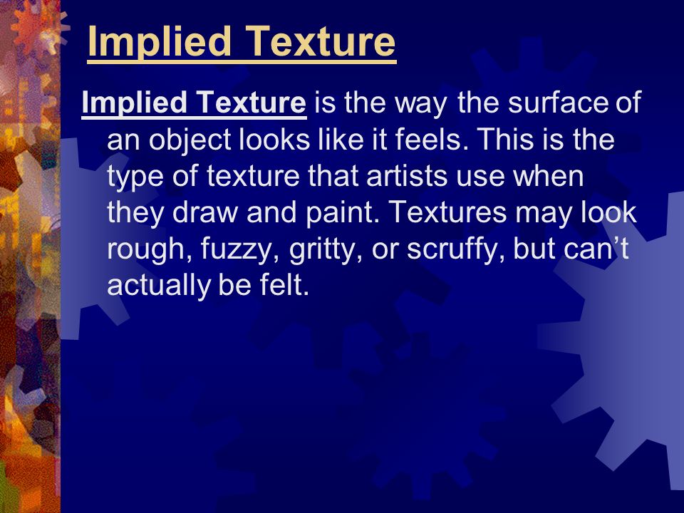 Implied Texture