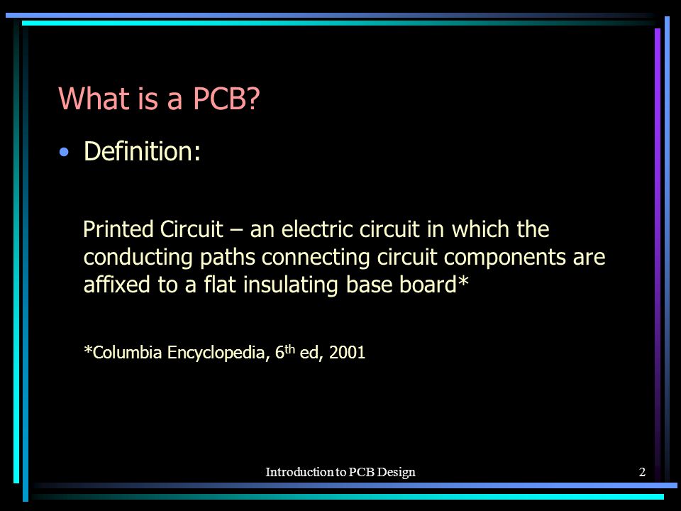 AED703 Printed Circuit Board Design ppt video online download