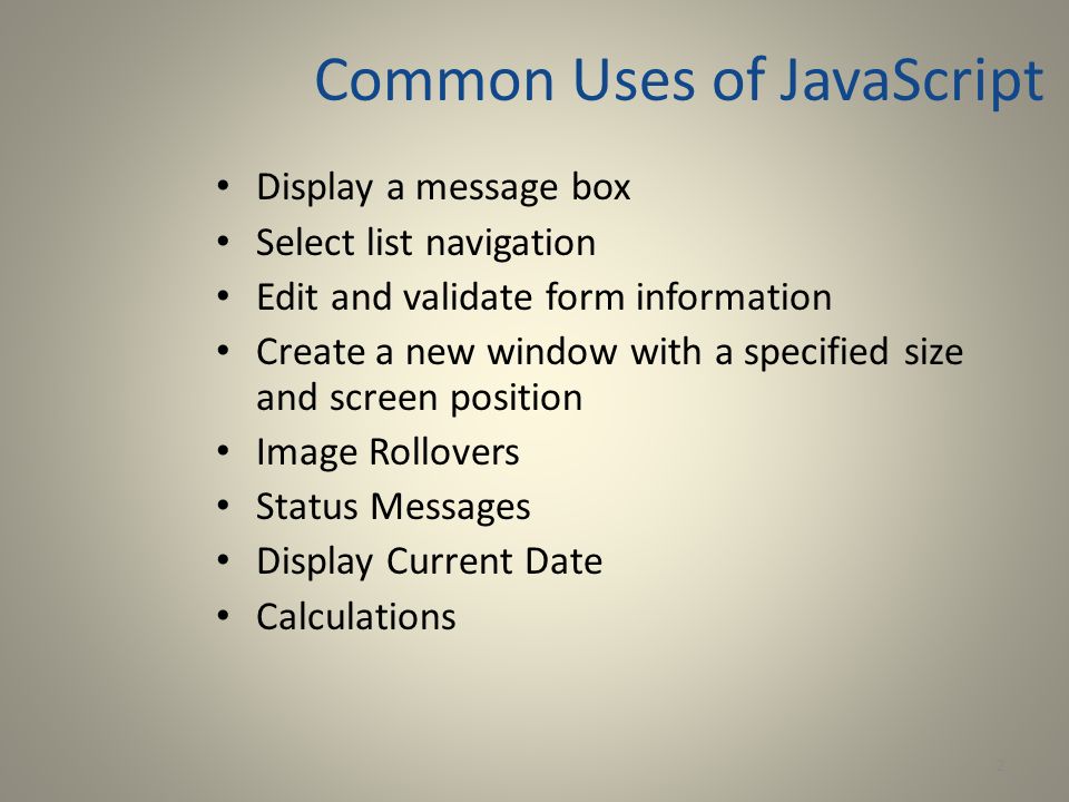 JavaScript Part ppt video online download