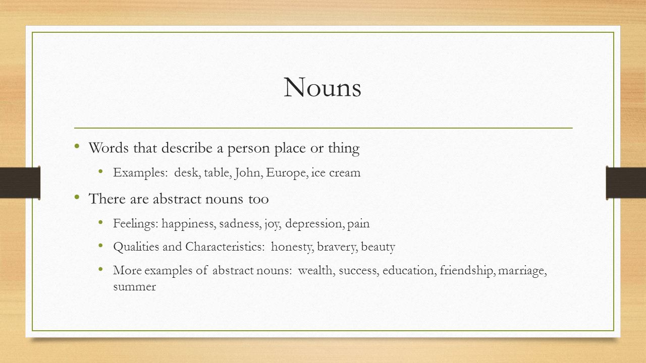 What Are The Different Types Of Words Ppt Video Online Download