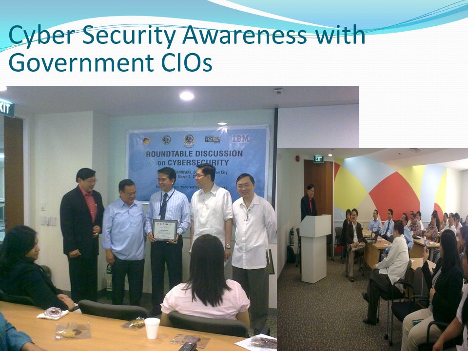 Cyber Security Awareness with Government CIOs