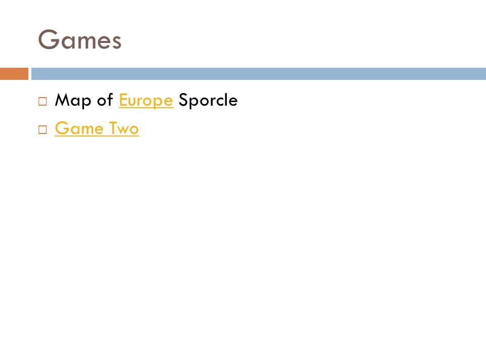 Games Map of Europe Sporcle Game Two