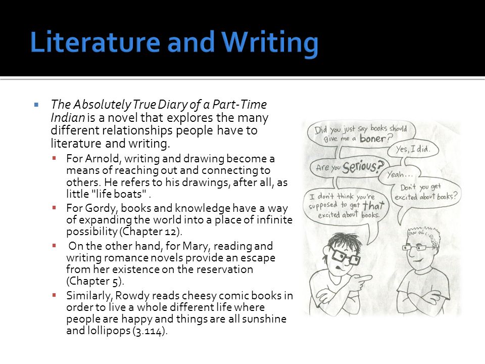 The Absolutely True Diary of A Part-Time Indian - ppt video online download