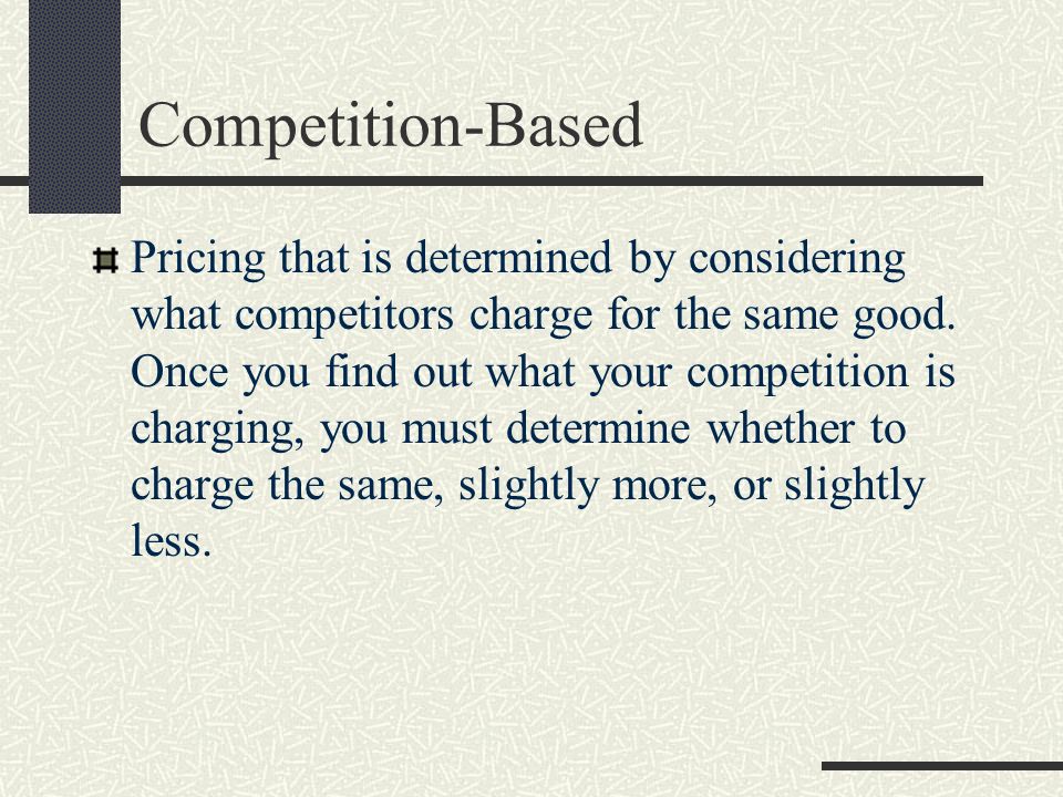 Competition-Based