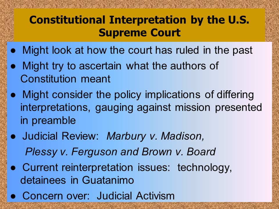 Constitutional Interpretation  Definition, Types & Examples