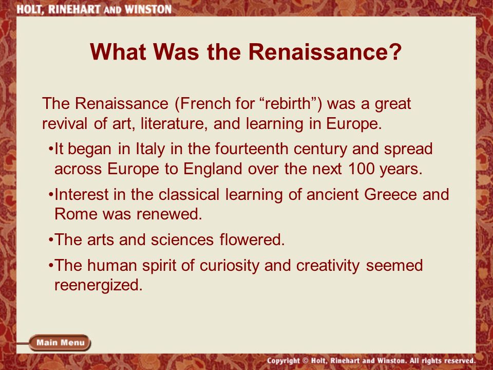 The Renaissance 1485 Ppt Video Online Download - 