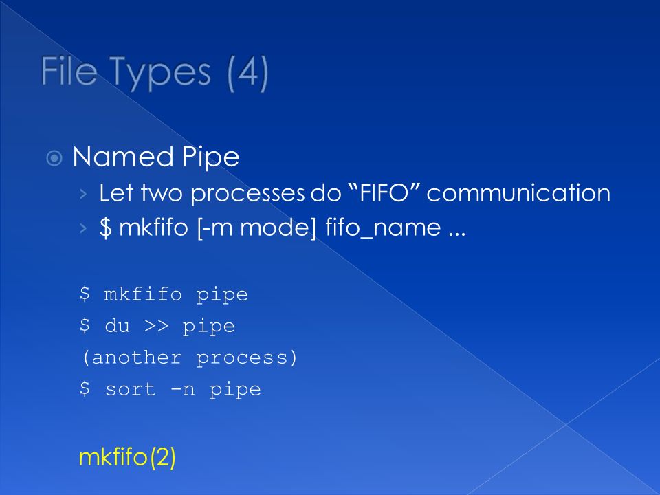 Chapter 5 The Filesystem ppt download