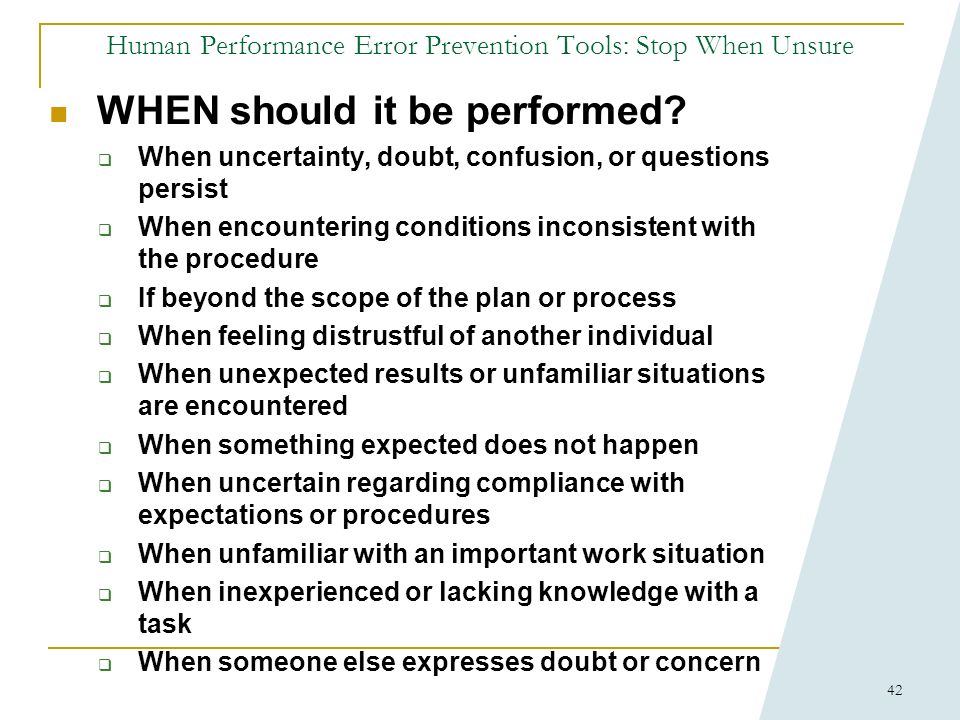 Should cross-checking be added to the Human Performance Toolbox? Yes! —  Human Performance Tools