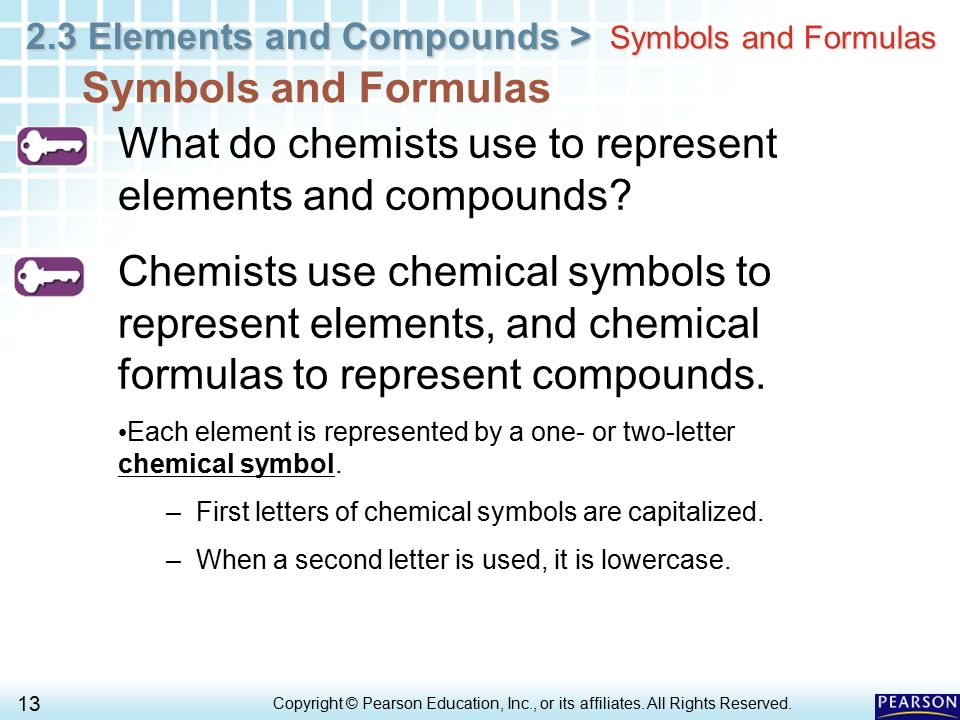 Chapter 2 Matter And Change 2 3 Elements And Compounds Ppt Video Online Download