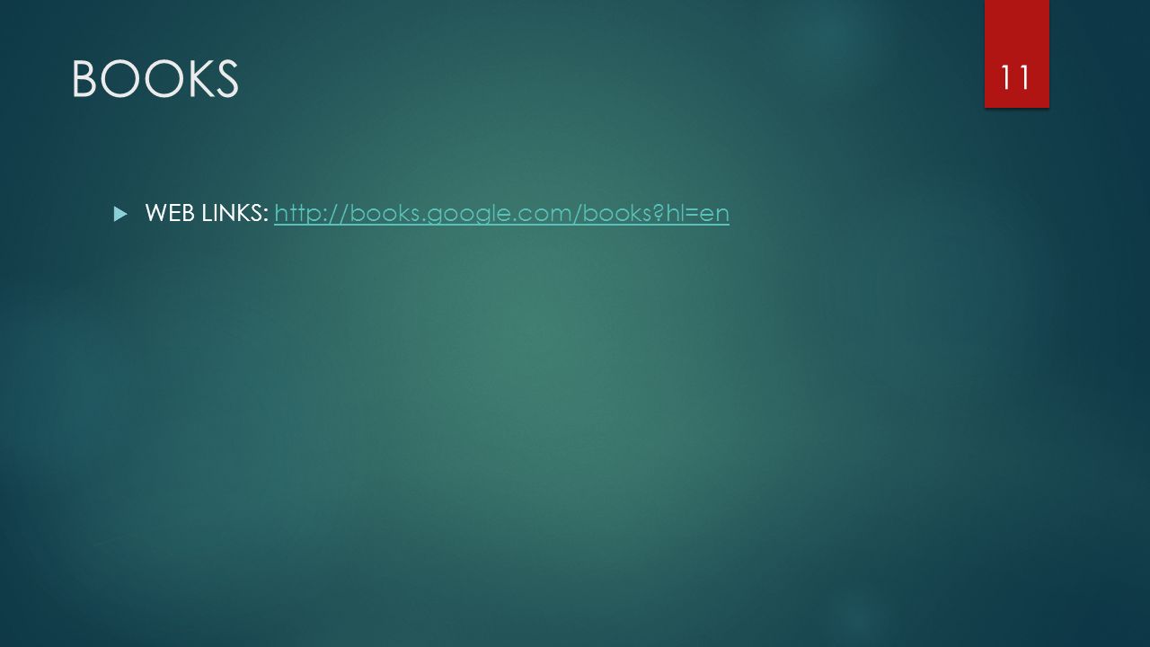 BOOKS WEB LINKS:   hl=en