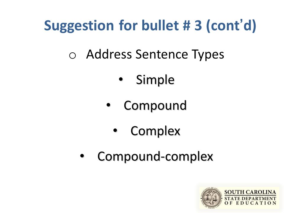 Suggestion for bullet # 3 (cont’d)