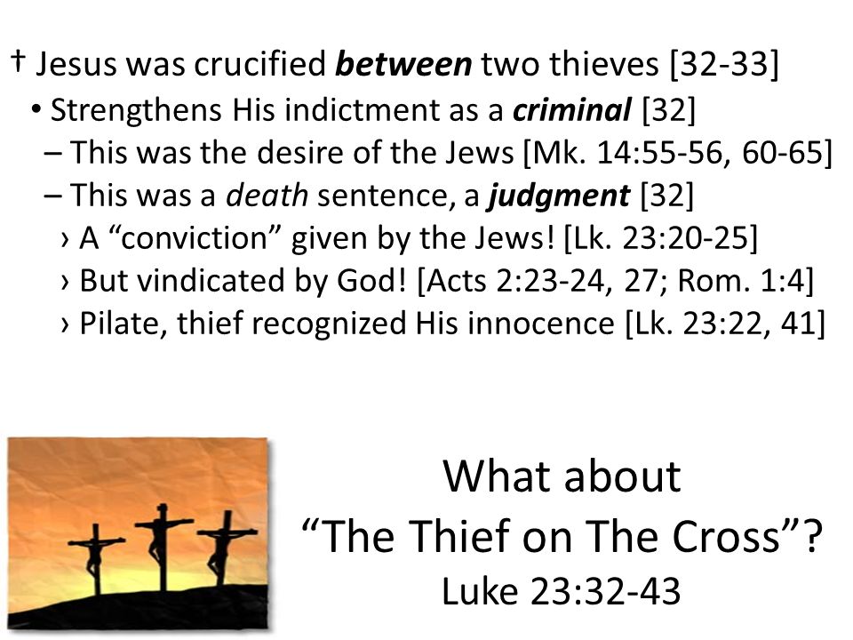 The Thief on The Cross