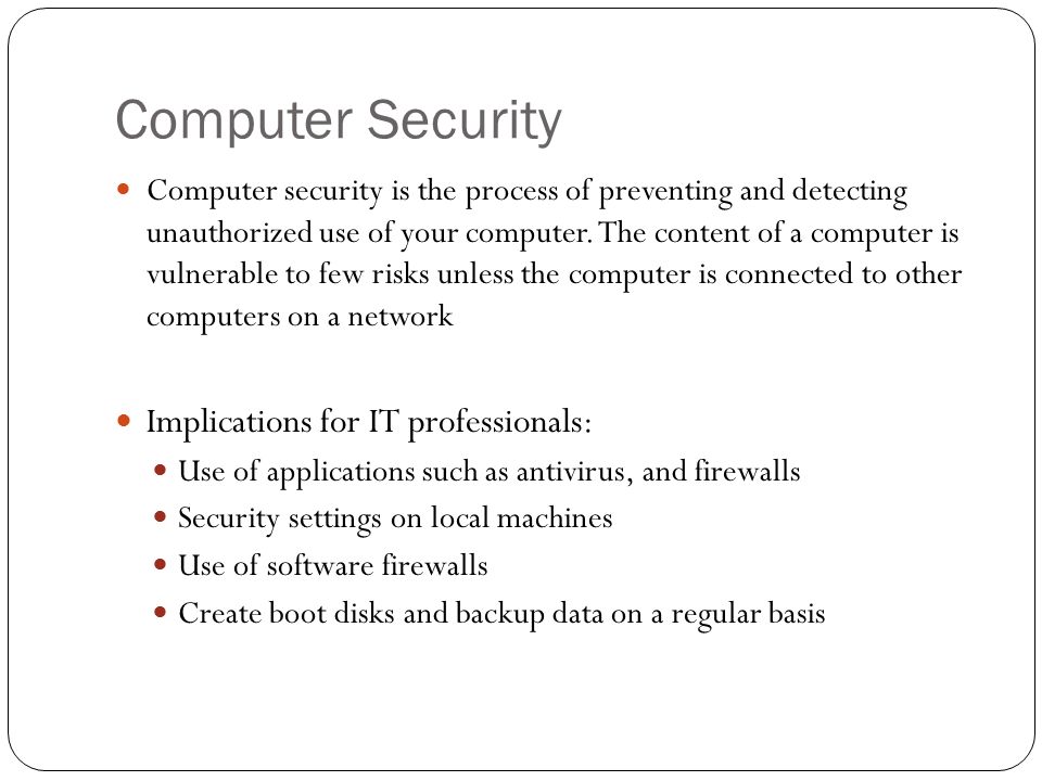 Computer & Network Security - ppt download