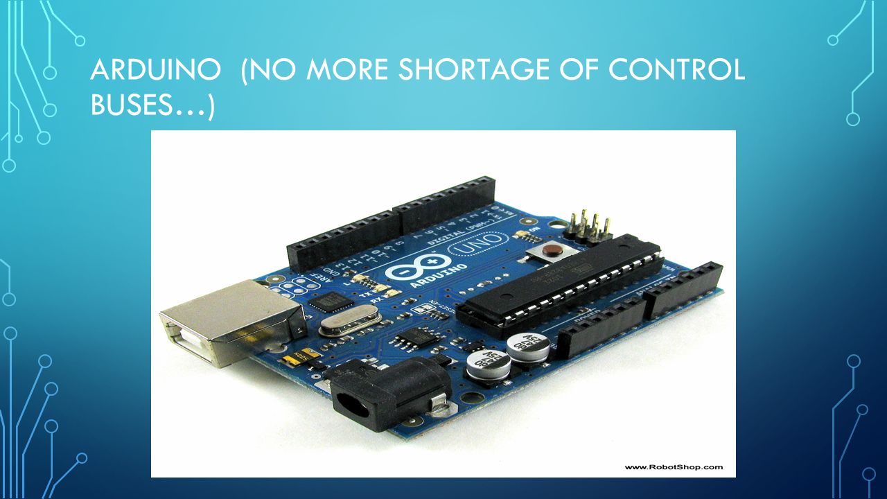 Arduino (no more shortage of control buses…)