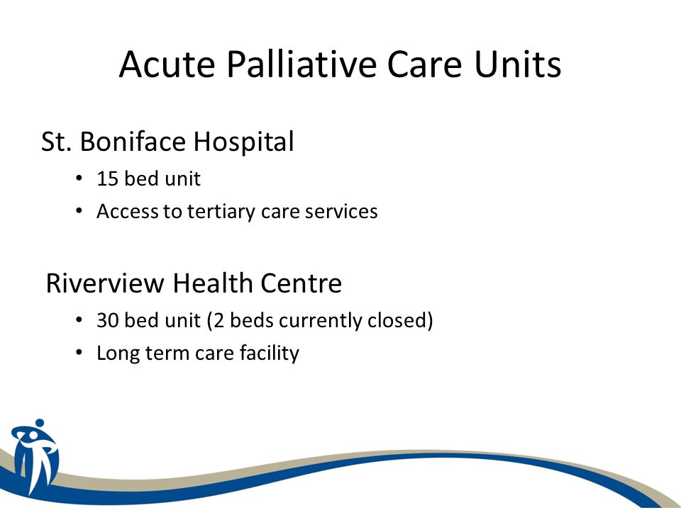 Acute Palliative Care Units