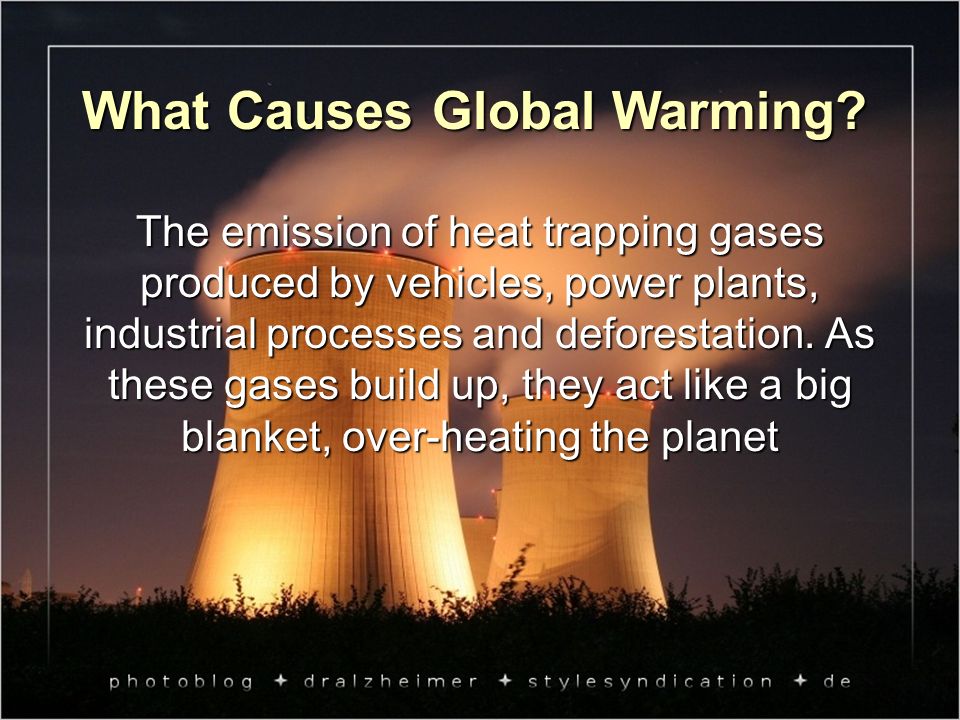 Global warming презентация на английском