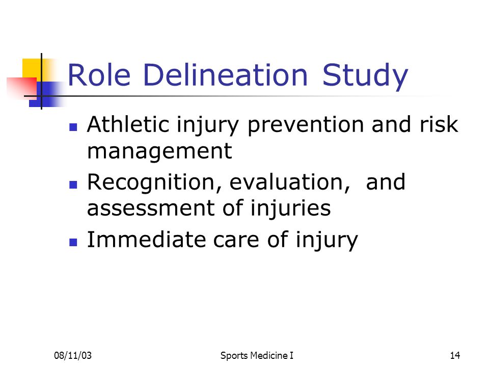 Role Delineation Study