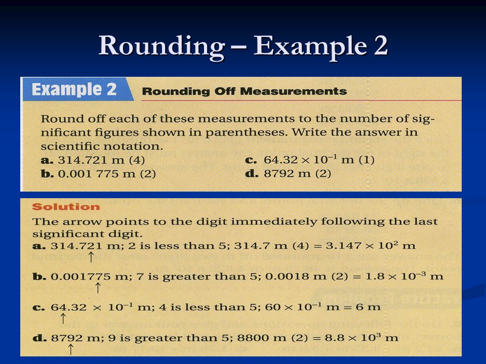 Rounding – Example 2