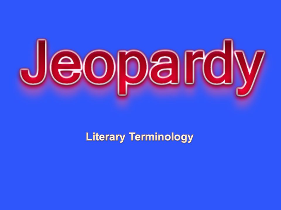 Literary Terminology Created by Educational Technology Network