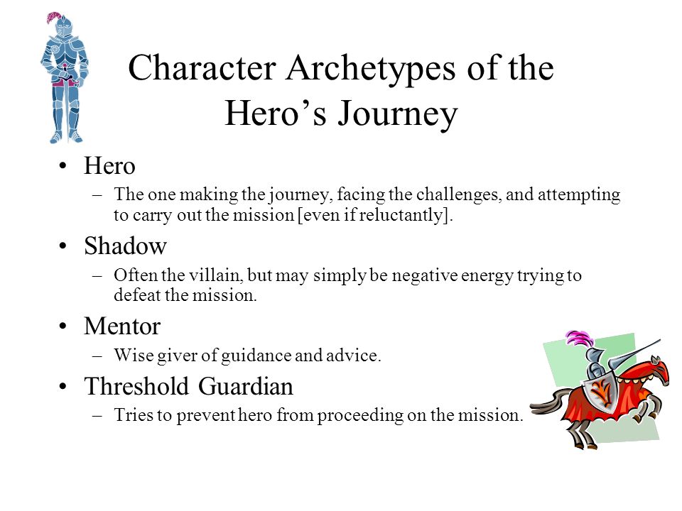 Character Archetypes of the Hero’s Journey