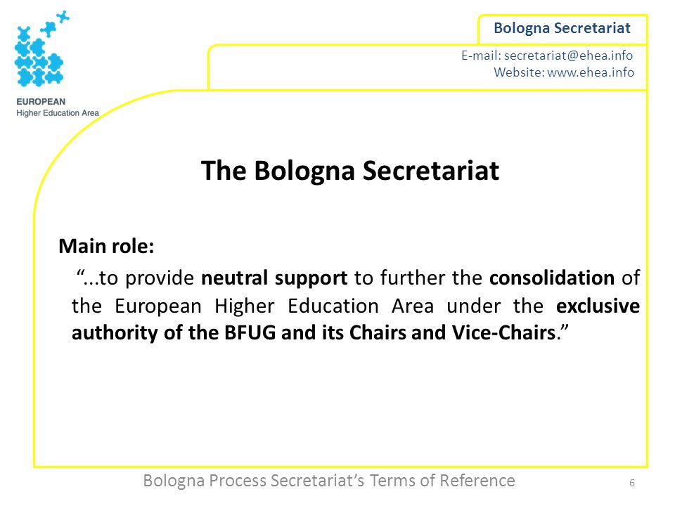 The Bologna Secretariat